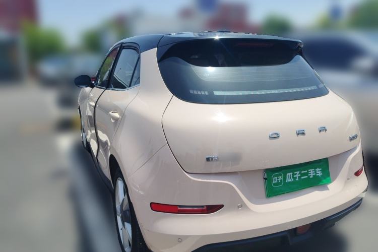 Used ORA Good Cat 2022 Morandi Edition 400km Standard Range Premium Version Lithium-Ion Battery Exterior 3