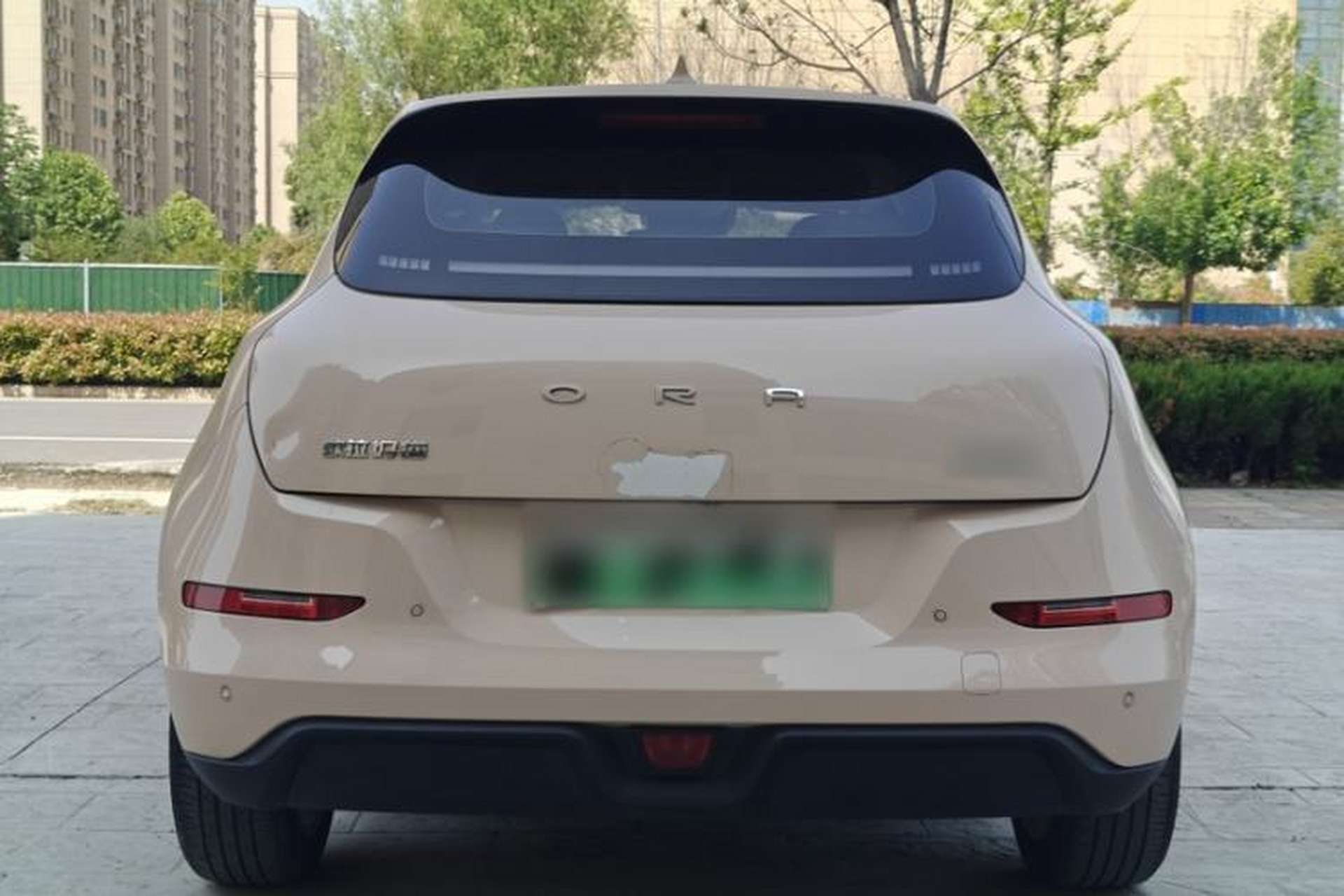 Used ORA Good Cat 2022 Morandi Edition 400km Standard Range Luxury Version Lithium-Ion Battery Exterior 5