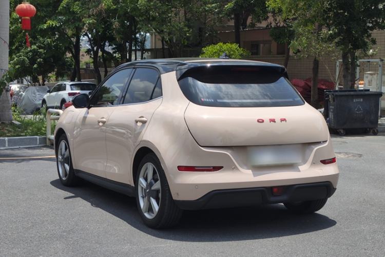 Used ORA Good Cat 2022 Morandi Edition 400km Standard Range Premium Version Lithium-Ion Battery Exterior 8