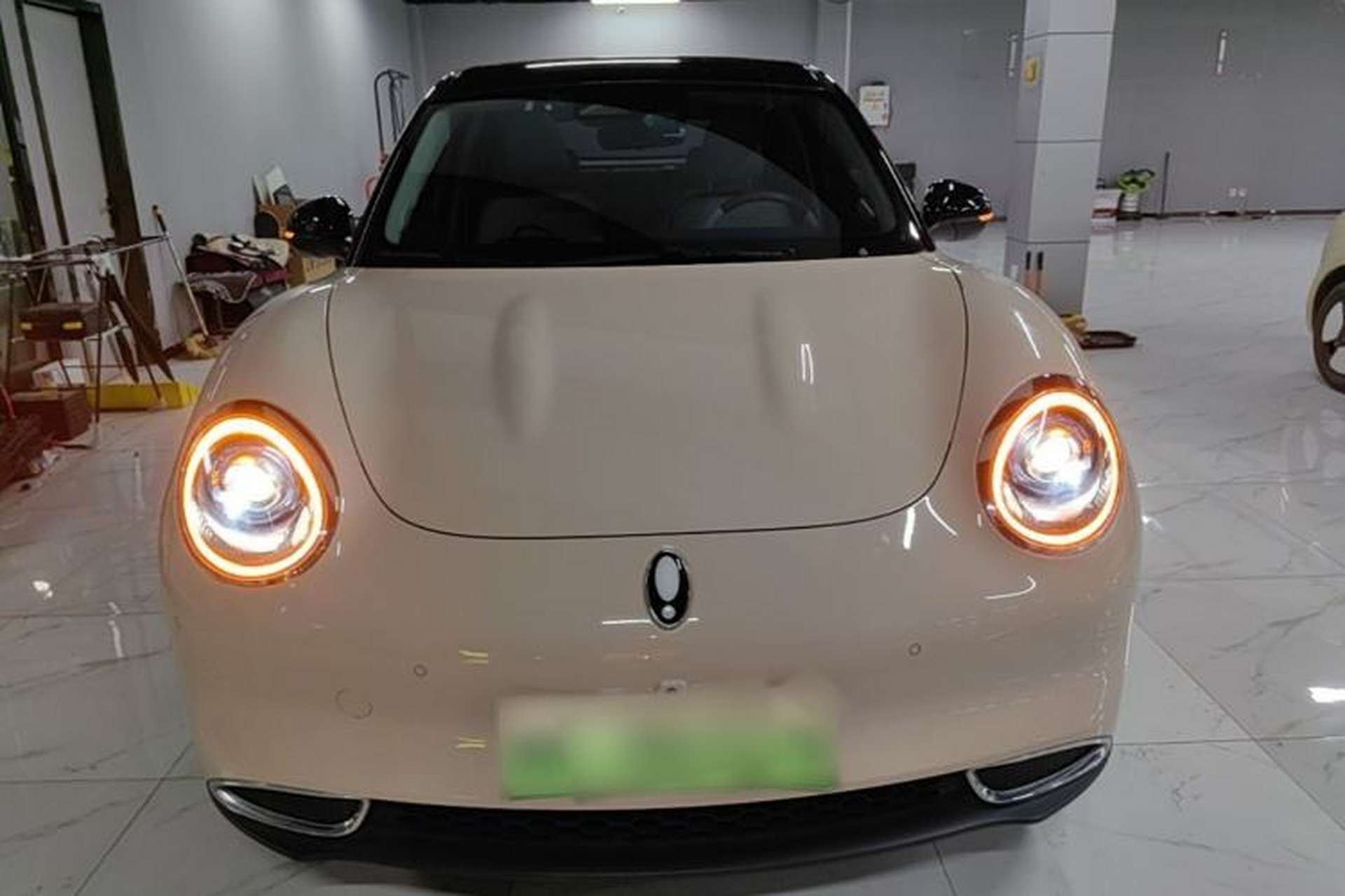 Used ORA Good Cat 2022 Morandi Edition 400km Standard Range Premium Version Lithium-Ion Battery Front