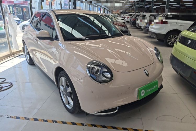 Used ORA Good Cat 2022 Morandi Edition 400km Standard Range Premium Version Lithium-Ion Battery Front Right 45 Deg