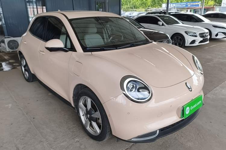 Used ORA Good Cat 2022 Morandi Edition 400km Standard Range Premium Version Lithium-Ion Battery Front Right 45 Deg