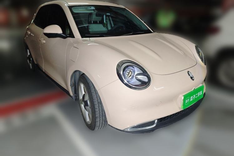 Used ORA Good Cat 2022 Morandi Edition 500 km Long Range Luxury Version Lithium Ternary Front Right 45 Deg