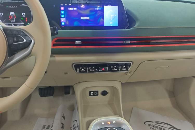 Used ORA Good Cat 2022 Morandi Edition 400km Standard Range Premium Version Lithium-Ion Battery Audio And AC Panel