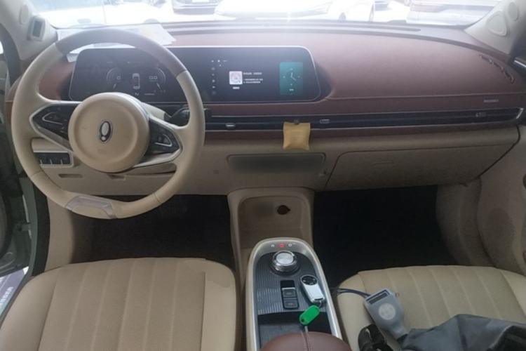 Used ORA Good Cat 2022 Morandi Edition 400km Standard Range Premium Version Lithium-Ion Battery Center Console