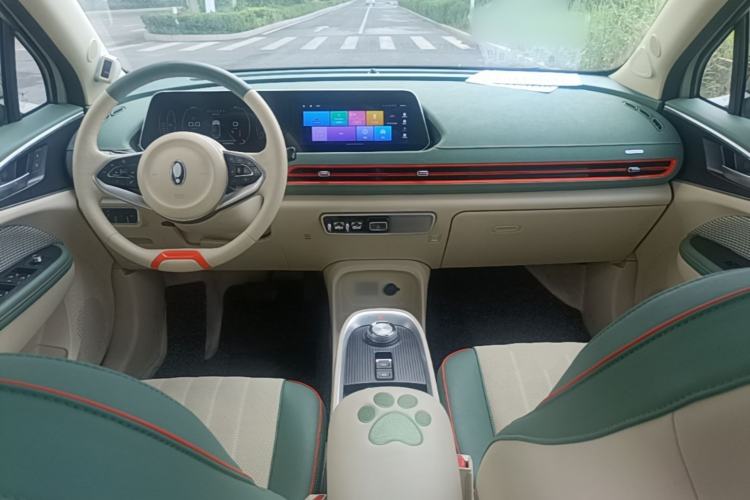 Used ORA Good Cat 2022 Morandi Edition 400km Standard Range Premium Version Lithium-Ion Battery Center Console
