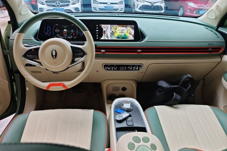 Used ORA Good Cat 2022 Morandi Edition 400km Standard Range Luxury Version Lithium-Ion Battery Center Console