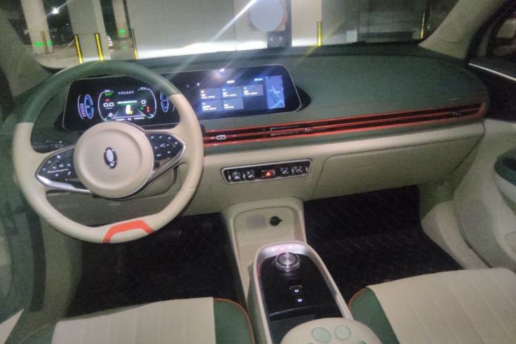 Used ORA Good Cat 2022 Morandi Edition 400km Standard Range Luxury Version Lithium Iron Phosphate Center Console