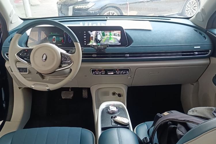Used ORA Good Cat 2022 Morandi Edition 400km Standard Range Luxury Version Lithium-Ion Battery Center Console