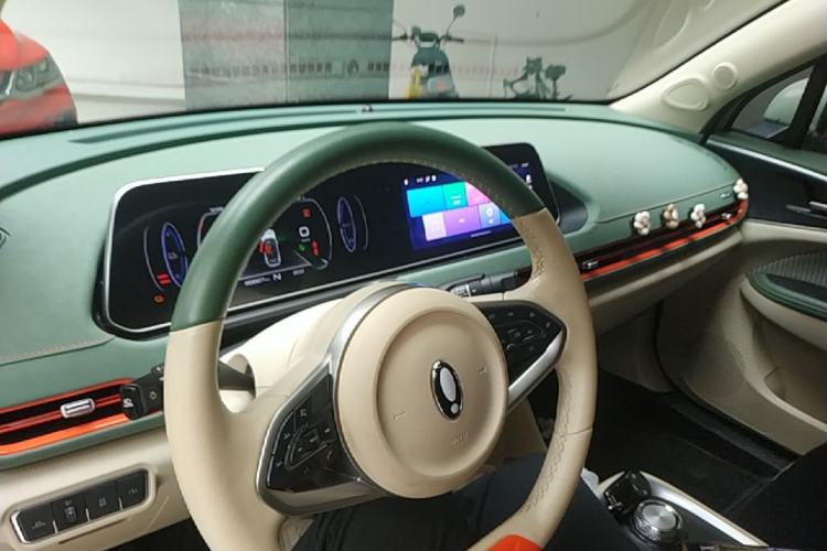 Used ORA Good Cat 2022 Morandi Edition 400km Standard Range Luxury Version Lithium Iron Phosphate Center Console