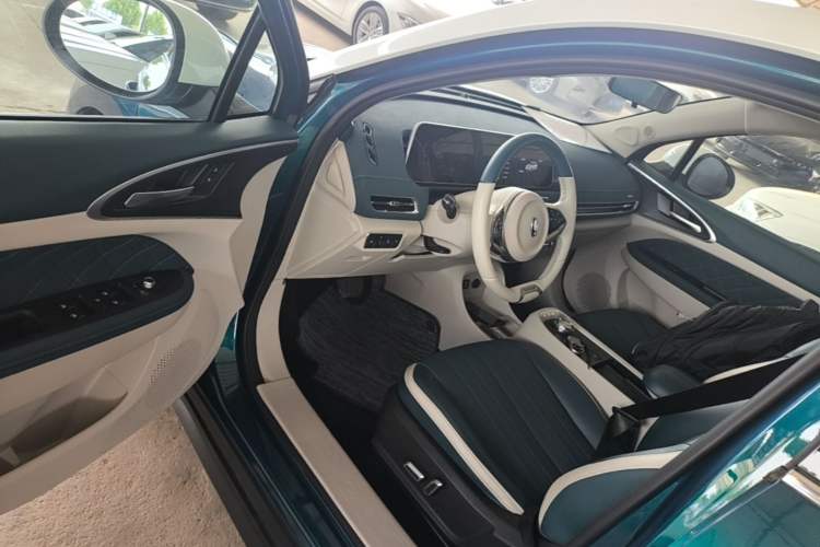 Used ORA Good Cat 2022 Morandi Edition 400km Standard Range Luxury Version Lithium-Ion Battery Driver Seat