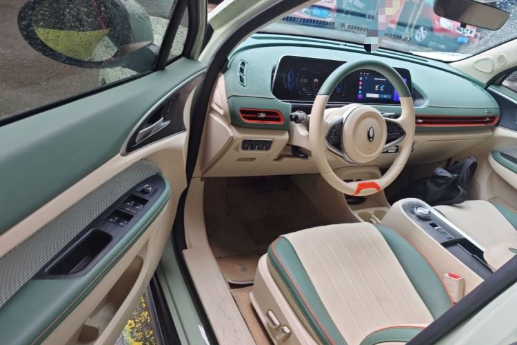 Used ORA Good Cat 2022 Morandi Edition 400km Standard Range Luxury Version Lithium-Ion Battery Driver Seat