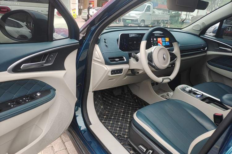 Used ORA Good Cat 2022 Morandi Edition 400km Standard Range Luxury Version Lithium-Ion Battery Driver Seat