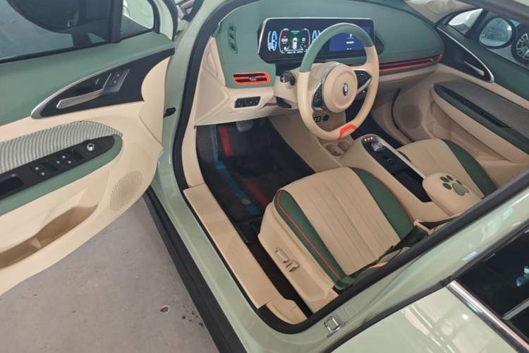 Used ORA Good Cat 2022 Morandi Edition 400km Standard Range Luxury Version Lithium-Ion Battery Driver Seat