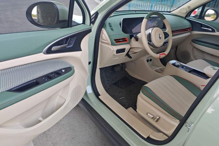 Used ORA Good Cat 2022 Morandi Edition 400km Standard Range Premium Version Lithium-Ion Battery Driver Seat
