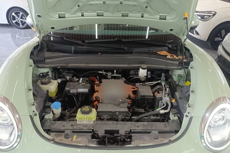 Used ORA Good Cat 2022 Morandi Edition 400km Standard Range Premium Version Lithium Iron Phosphate Engine Bay