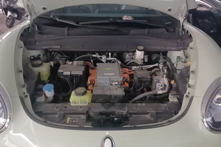 Used ORA Good Cat 2022 Morandi Edition 400km Standard Range Premium Version Lithium-Ion Battery Engine Bay
