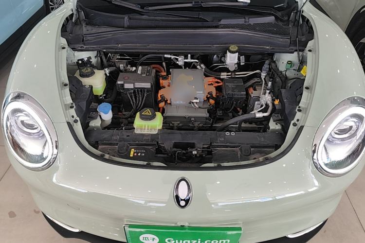 Used ORA Good Cat 2022 Morandi Edition 400km Standard Range Two-Week Young Enjoyment Version Lithium Iron Phosphate Engine Bay