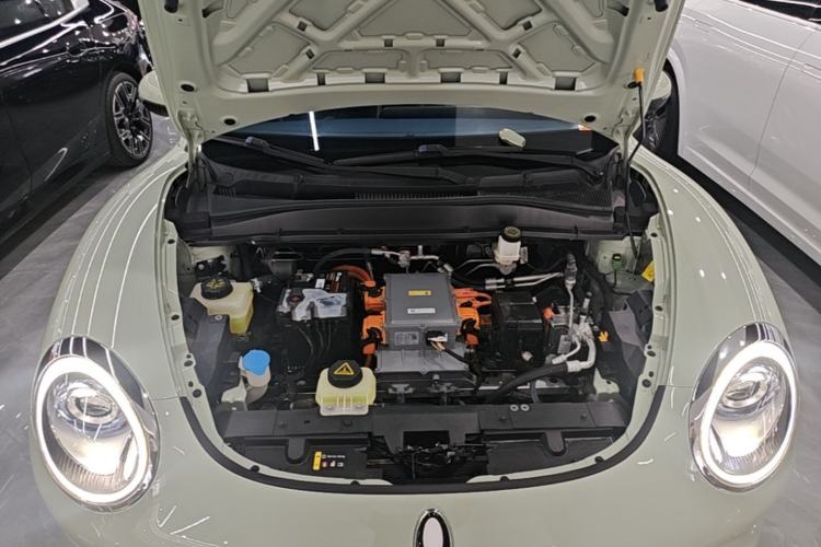 Used ORA Good Cat 2022 Morandi Edition 400km Standard Range Premium Version Lithium Iron Phosphate Engine Bay