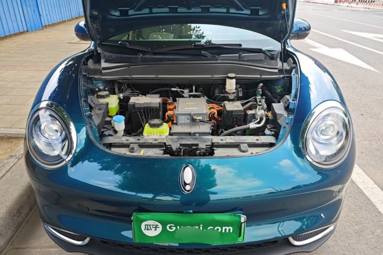 Used ORA Good Cat 2022 Morandi Edition 400km Standard Range Premium Version Lithium-Ion Battery Engine Bay