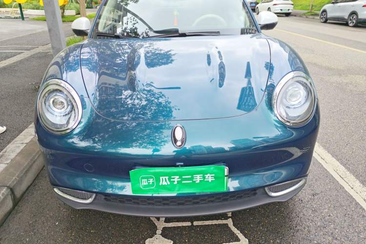 Used ORA Good Cat 2022 Morandi Edition 400km Standard Range Two-Week Young Enjoyment Version Lithium Iron Phosphate Engine Bay