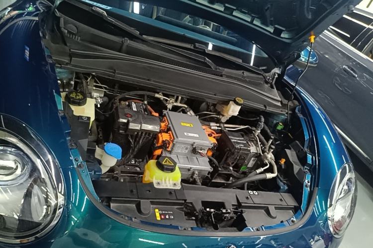 Used ORA Good Cat 2022 Morandi Edition 400km Standard Range Premium Version Lithium Iron Phosphate Engine Bay