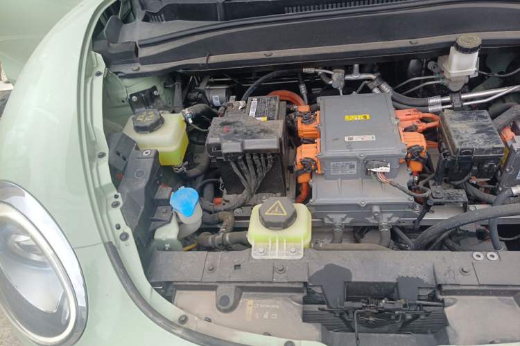 Used ORA Good Cat 2022 Morandi Edition 400km Standard Range Luxury Version Lithium Iron Phosphate Engine Bay Right