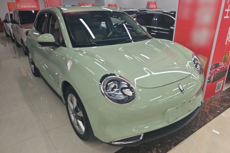 Used ORA Good Cat 2022 Morandi Edition 400km Standard Range Premium Version Lithium-Ion Battery Exterior 1