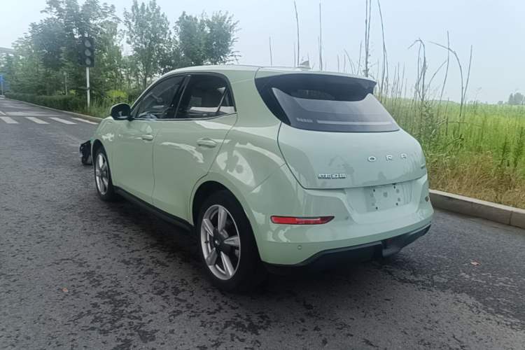 Used ORA Good Cat 2022 Morandi Edition 400km Standard Range Premium Version Lithium-Ion Battery Exterior 2