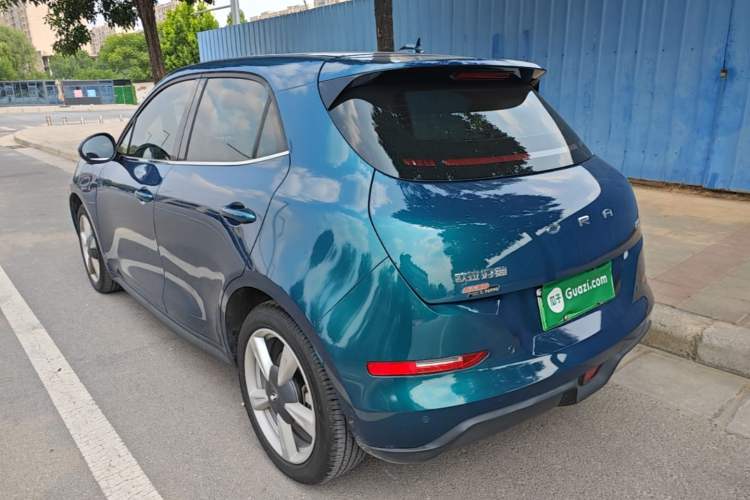 Used ORA Good Cat 2022 Morandi Edition 400km Standard Range Premium Version Lithium-Ion Battery Exterior 2