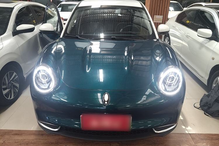 Used ORA Good Cat 2022 Morandi Edition 400km Standard Range Two-Week Young Enjoyment Version Lithium Iron Phosphate Front