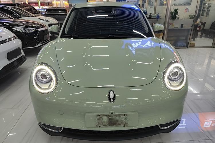 Used ORA Good Cat 2022 Morandi Edition 400km Standard Range Luxury Version Lithium-Ion Battery Front