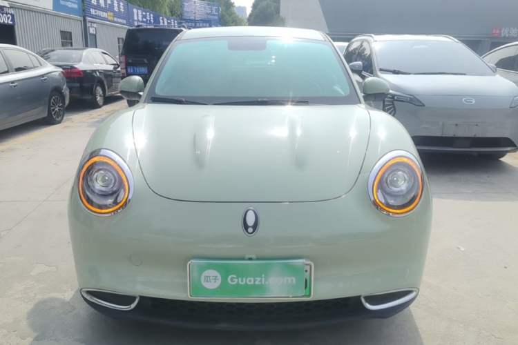 Used ORA Good Cat 2022 Morandi Edition 400km Standard Range Two-Week Young Enjoyment Version Lithium Iron Phosphate Front