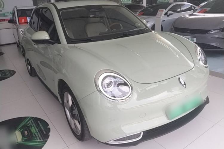 Used ORA Good Cat 2022 Morandi Edition 400km Standard Range Premium Version Lithium-Ion Battery Front Right 45 Deg