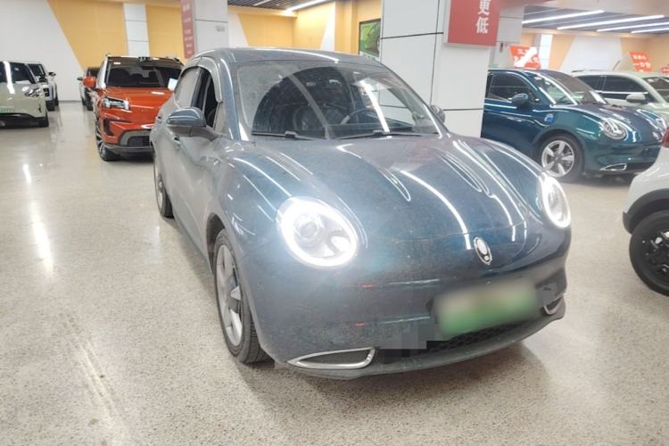 Used ORA Good Cat 2022 Morandi Edition 500 km Long Range Luxury Version Lithium Ternary Front Right 45 Deg