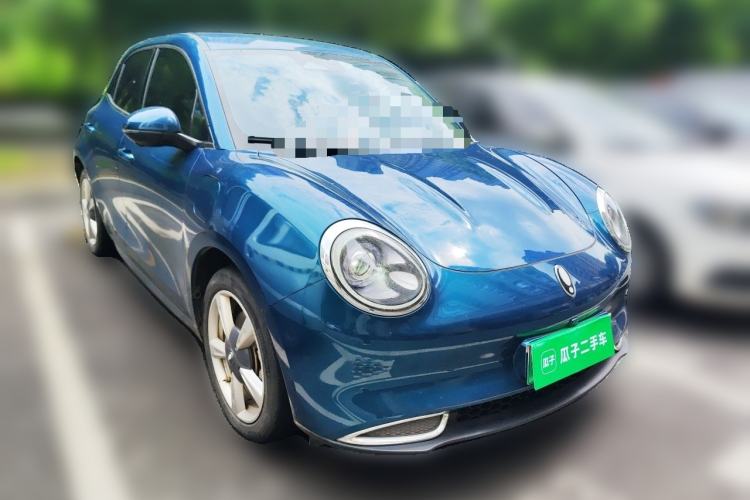 Used ORA Good Cat 2022 Morandi Edition 400km Standard Range Luxury Version Lithium-Ion Battery Front Right 45 Deg