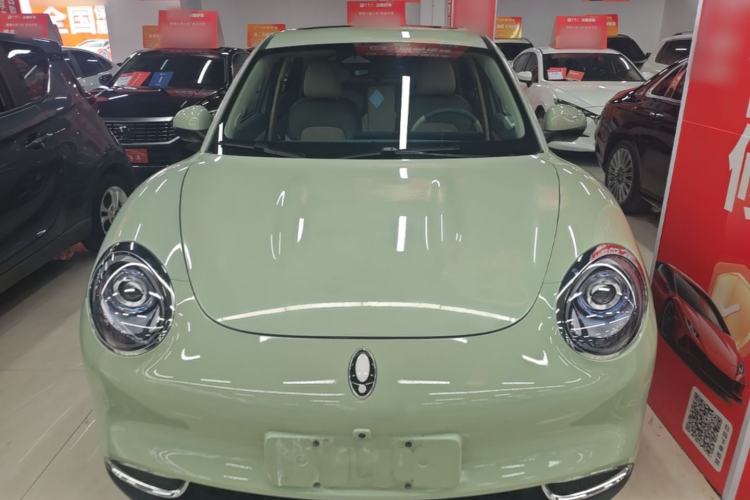 Used ORA Good Cat 2022 Morandi Edition 400km Standard Range Premium Version Lithium-Ion Battery Front