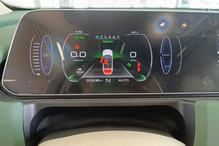 Used ORA Good Cat 2022 Morandi Edition 400km Standard Range Premium Version Lithium Iron Phosphate Instrument Cluster