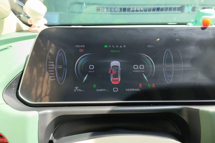 Used ORA Good Cat 2022 Morandi Edition 400km Standard Range Premium Version Lithium Iron Phosphate Instrument Cluster