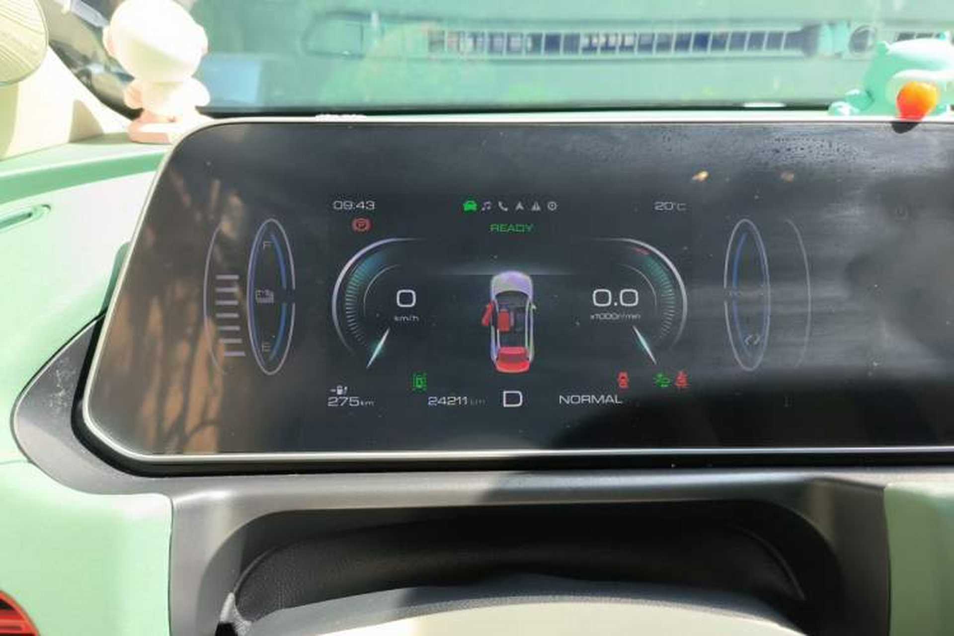 Used ORA Good Cat 2022 Morandi Edition 400km Standard Range Premium Version Lithium Iron Phosphate Instrument Cluster
