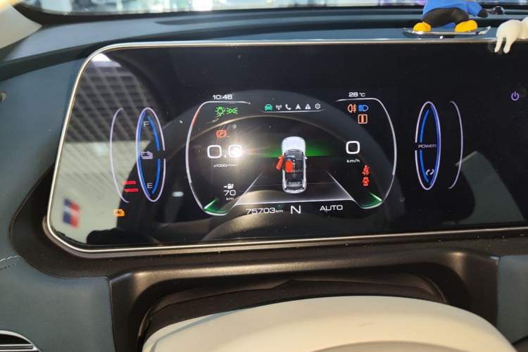 Used ORA Good Cat 2022 400km Standard Range Luxury Version Ternary Lithium Instrument Cluster