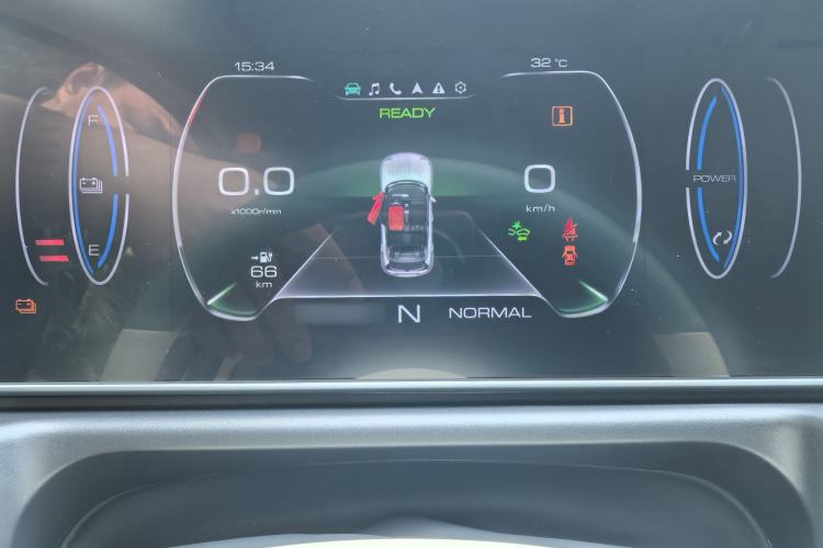 Used ORA Good Cat 2022 Morandi Edition 400km Standard Range Luxury Version Lithium-Ion Battery Instrument Cluster