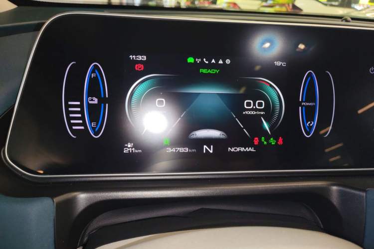 Used ORA Good Cat 2022 400km Standard Range Premium Version Lithium Iron Phosphate Instrument Cluster