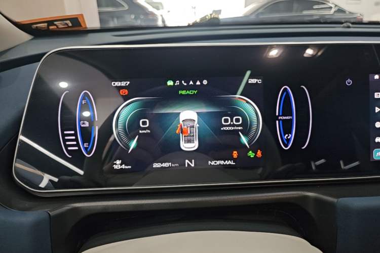 Used ORA Good Cat 2022 Morandi Edition 400km Standard Range Premium Version Lithium Iron Phosphate Instrument Cluster
