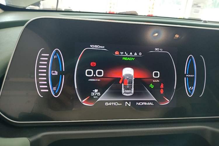 Used ORA Good Cat 2022 Morandi Edition 400km Standard Range Luxury Version Lithium-Ion Battery Instrument Cluster