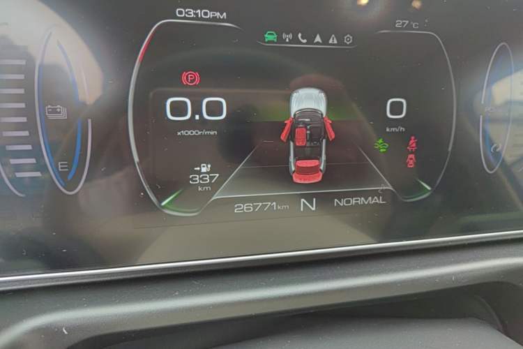 Used ORA Good Cat 2022 400km Standard Range Premium Version Lithium-Ion Battery Instrument Cluster