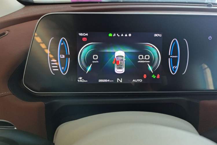 Used ORA Good Cat 2022 Morandi Edition 400km Standard Range Luxury Version Lithium Iron Phosphate Instrument Cluster