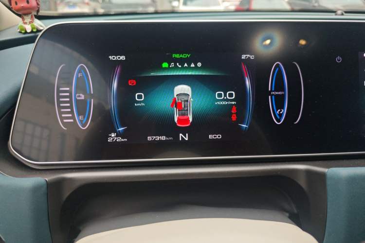 Used ORA Good Cat 2022 Morandi Edition 400km Standard Range Premium Version Lithium Iron Phosphate Instrument Cluster