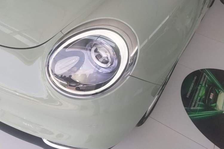 Used ORA Good Cat 2022 Morandi Edition 400km Standard Range Premium Version Lithium-Ion Battery Left Front Headlight