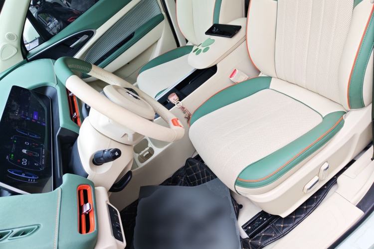 Used ORA Good Cat 2022 Morandi Edition 400km Standard Range Premium Version Lithium Iron Phosphate Left Front Seat